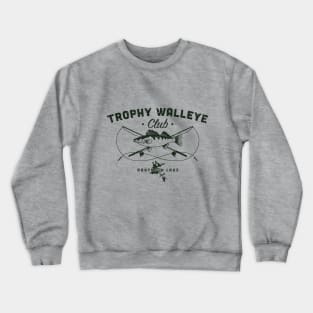 Dogtooth Lake Ontario Walleye Fishing Design Crewneck Sweatshirt